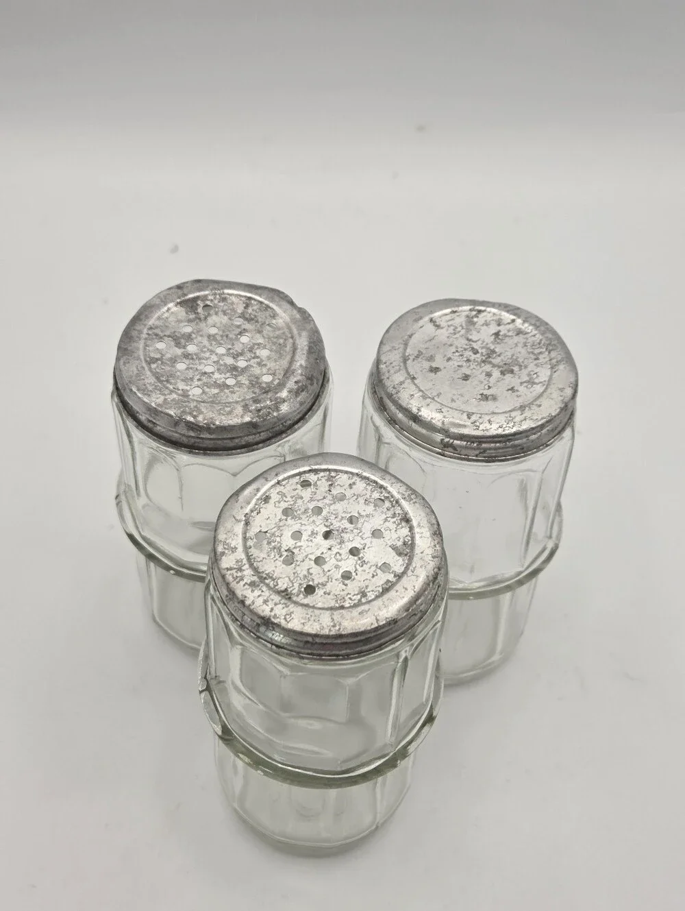 Vintage Hoosier Style Spice Jars